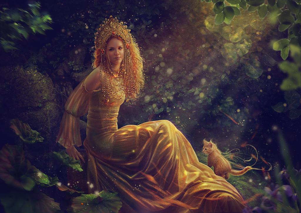 Boginja Zlata Maja, Maja Zlatogorka – Savremena veštica